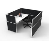 SHUSH30 Cubicle Workstation - 1 Person - 1200mm × 750mm