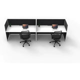 SHUSH30 Workstation - 2 Person - Screen Hung Tops - 1500mm × 750mm