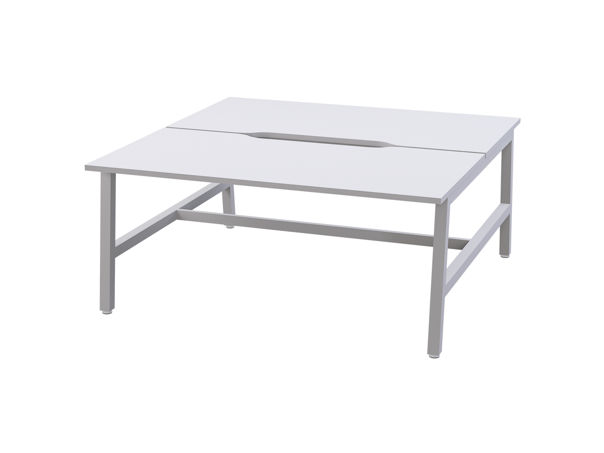 Trestle Bench 2 Users Double Sided Workspaces