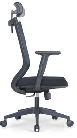 black task chair