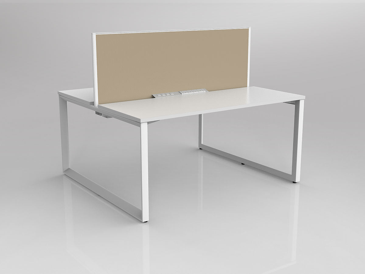 Anvil 2 Users Double Sided Workspaces with Studio50 Desk Mounted Screen