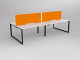 straight office desks