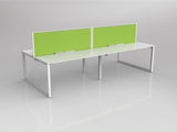 Anvil 4 Users Double Sided Workspaces with Studio50 Desk Mounted Screen