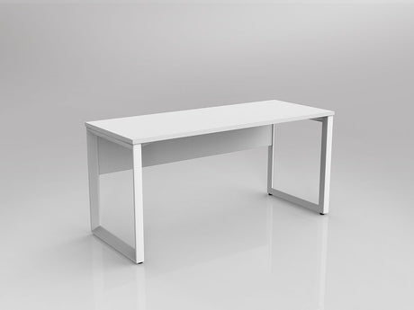 desk with modesty