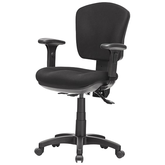 Aqua Medium Back Task Mesh Chair