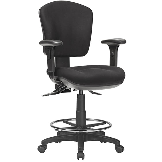 Aqua Medium Back Task Mesh Chair