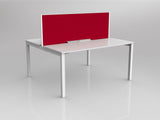 Axis 2 Users Double Sided Workspaces with Studio50 Desk Mounted Screen