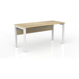 Axis Single Workspace with Melamine Modesty