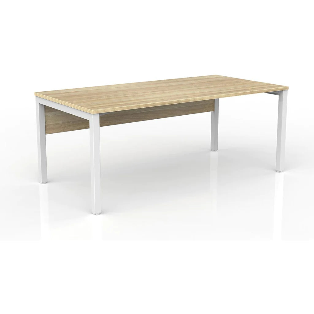 Axis Single Workspace with Melamine Modesty