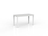 white meeting table