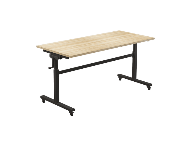 adjustable flip top table