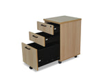 3 drawer mobile pedestal