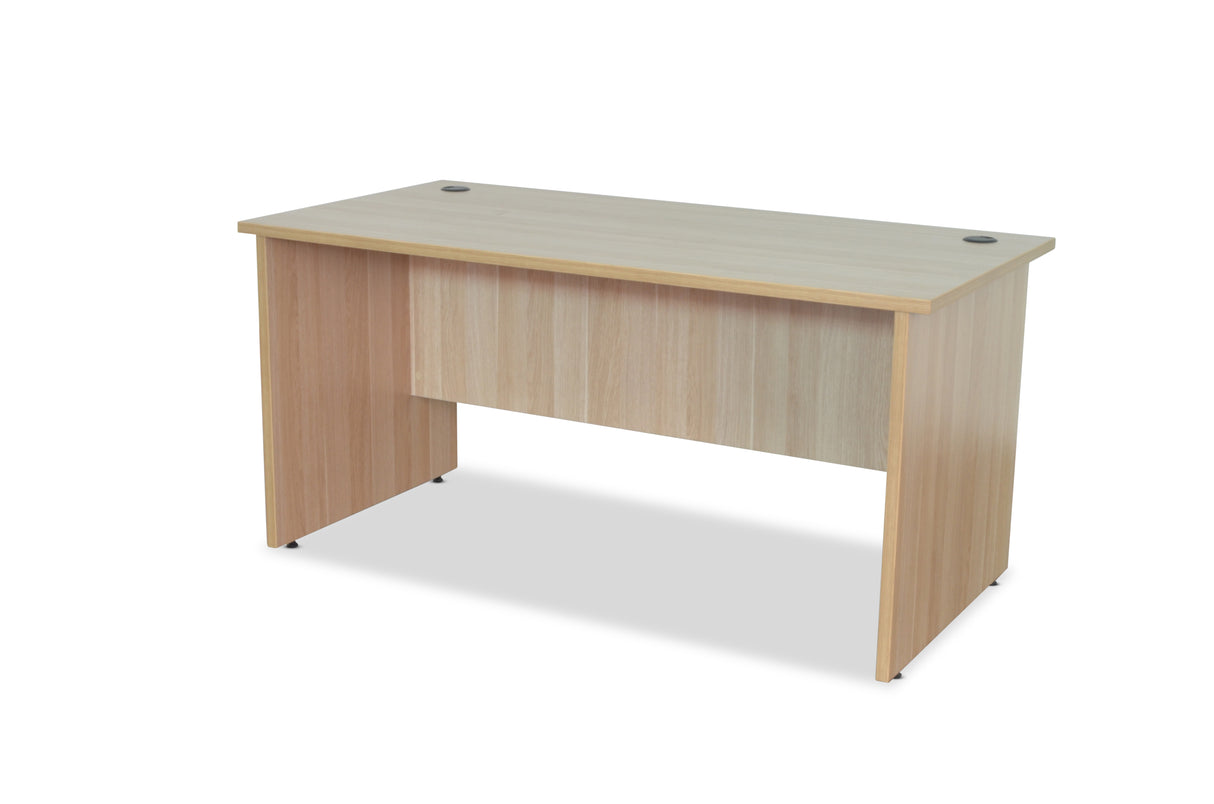 barrel oak straight desk