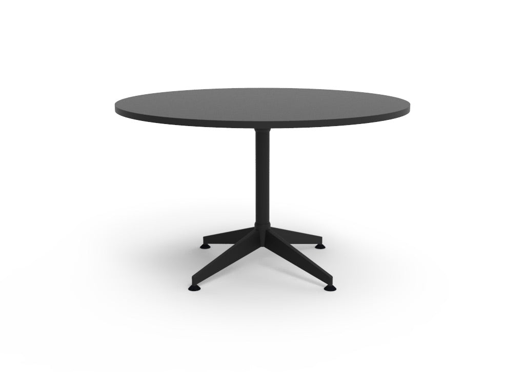 Typhoon Black Frame Round Table