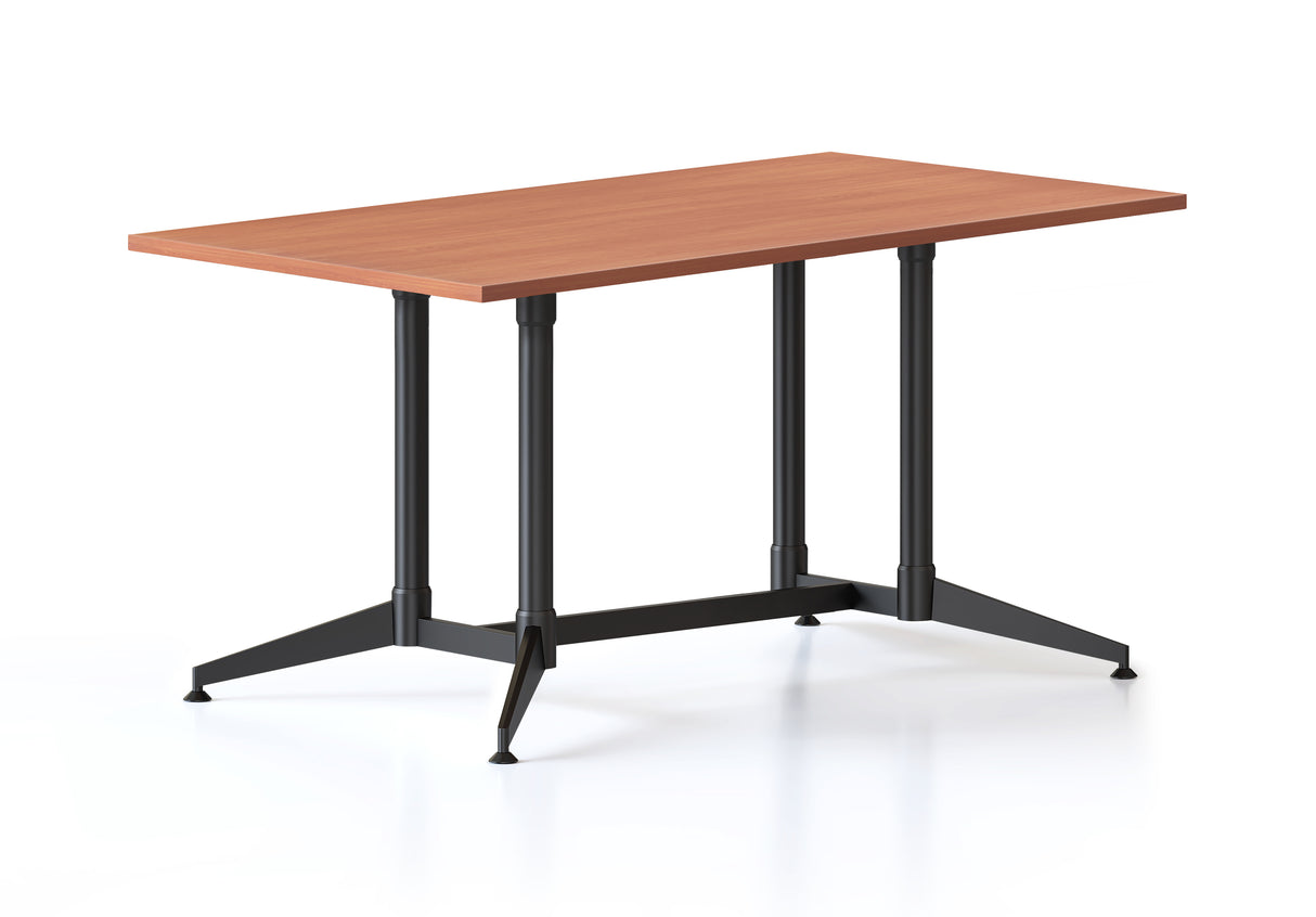 Typhoon Black Frame Boardroom Table