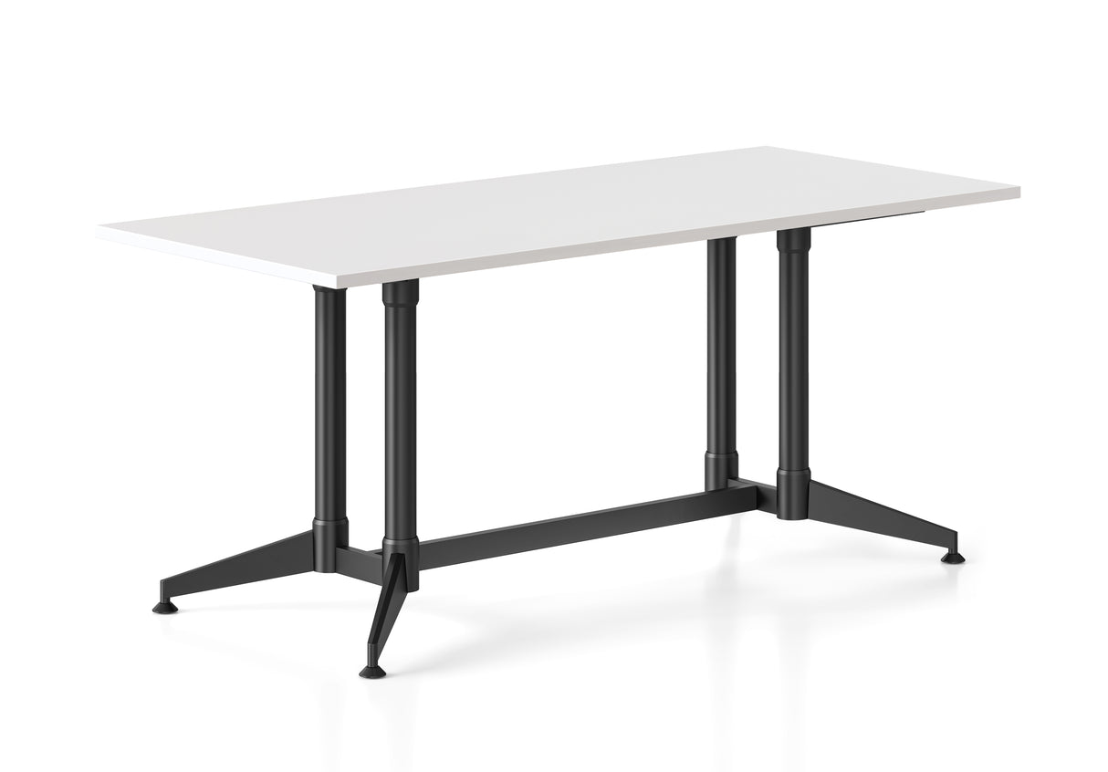 Typhoon Black Frame Boardroom Table