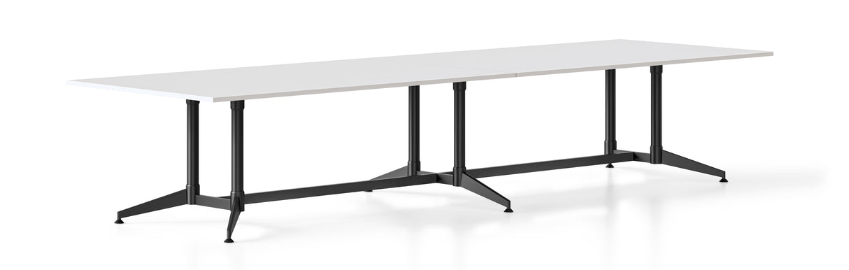 Typhoon Black Frame Boardroom Table