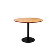 disc base round table