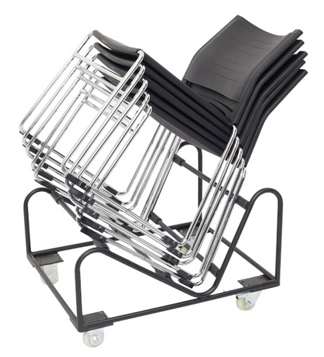 stackable chair trolley