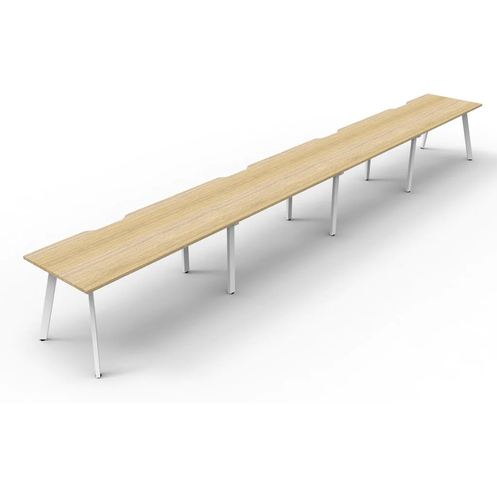 straight office desks