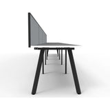 Eternity 5 Person Single Sided Workstation With Screen