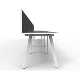 Eternity 5 Person Single Sided Workstation With Screen