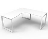 corner desk with metal legs