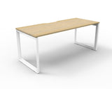 metal frame desk infinity