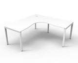 white corner desk