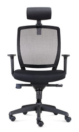 office chair with headrest