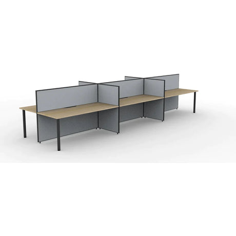 straight office desks