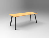 straight meeting table