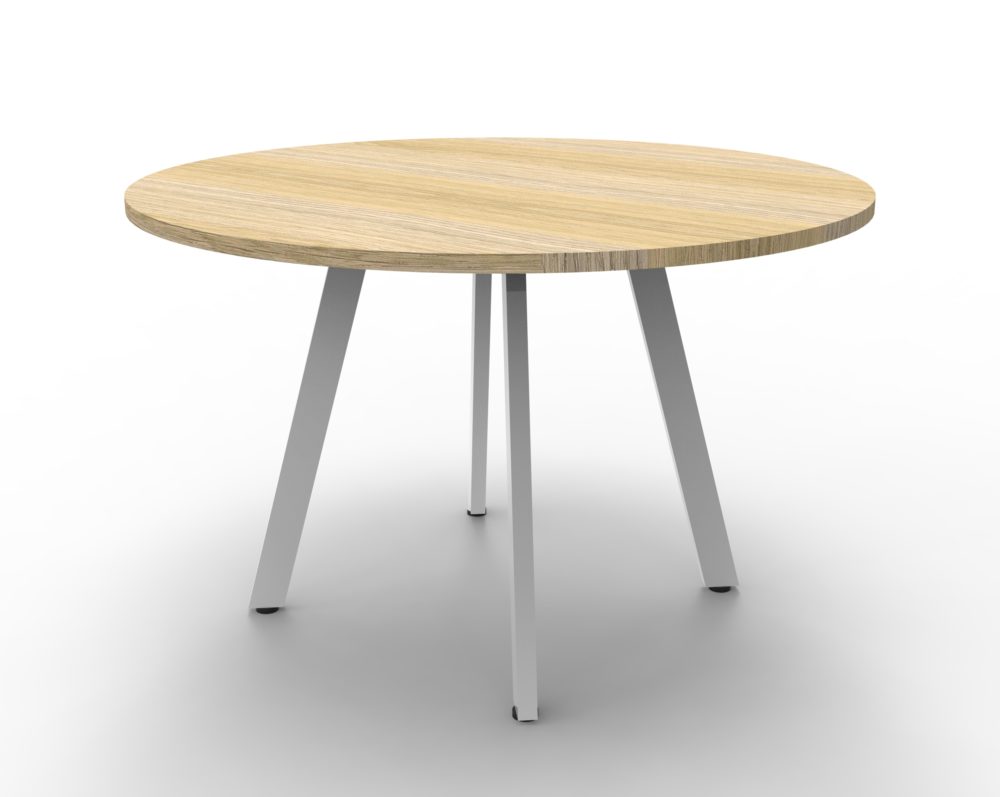 natural oak meeting table