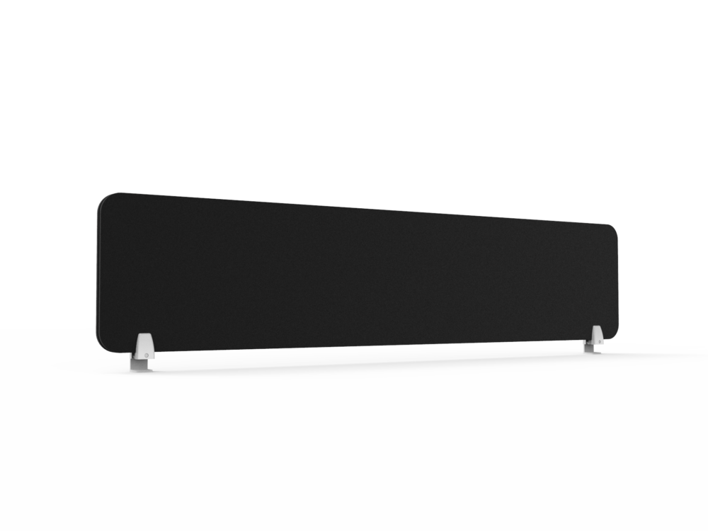 Desk Mounted Eco Panel Screen - Single Side Mounted