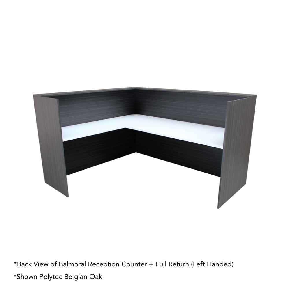 reception counter return