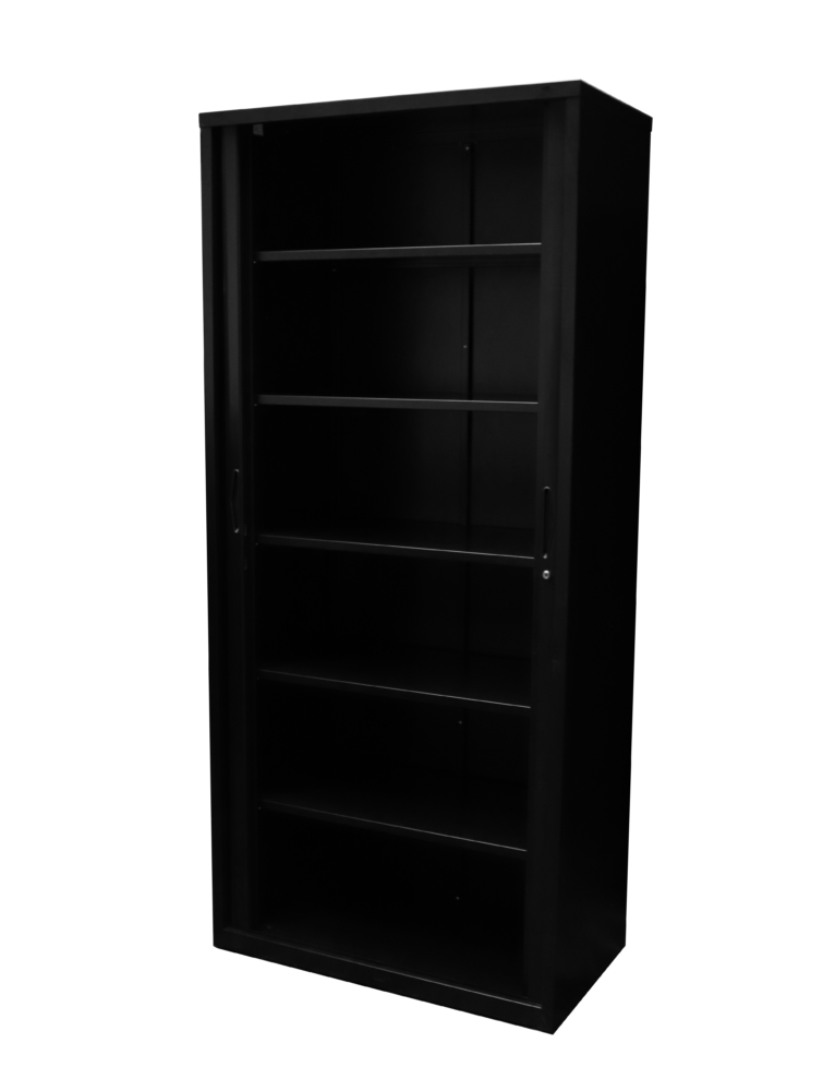 tall sliding door cabinet