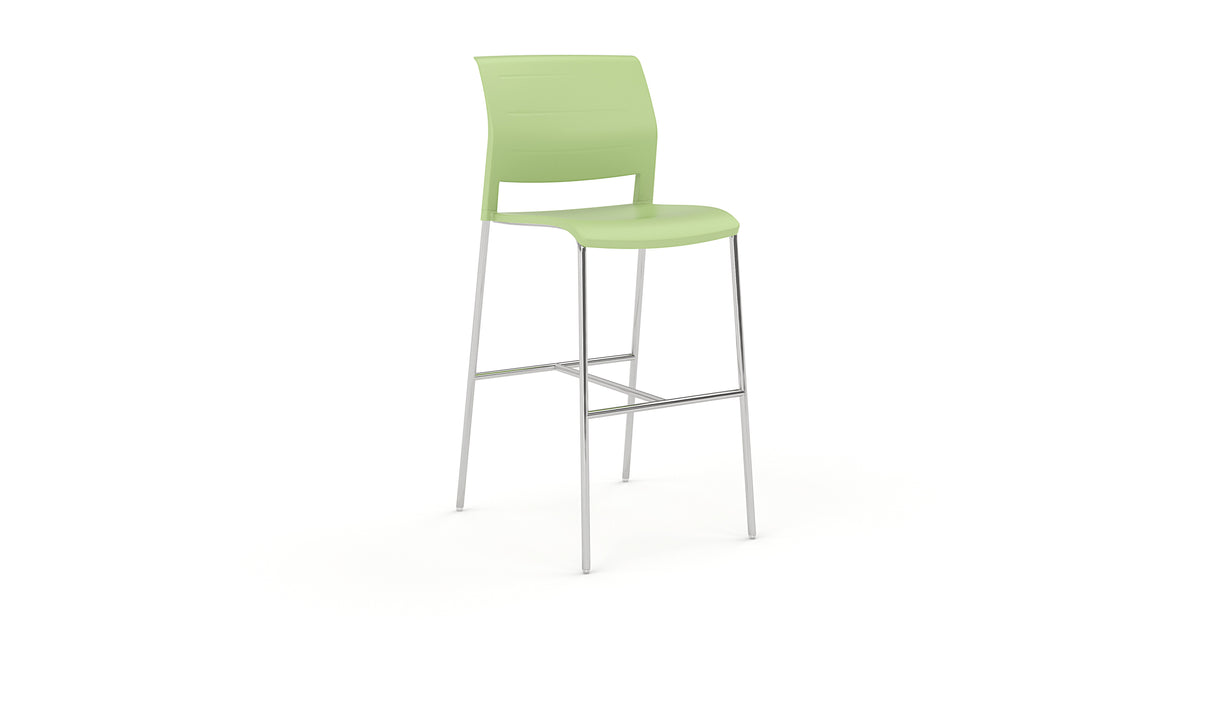 Game Bar Stool (Non Upholstered) – 4 Leg Base