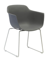 black visitor chair