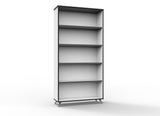 open shelves