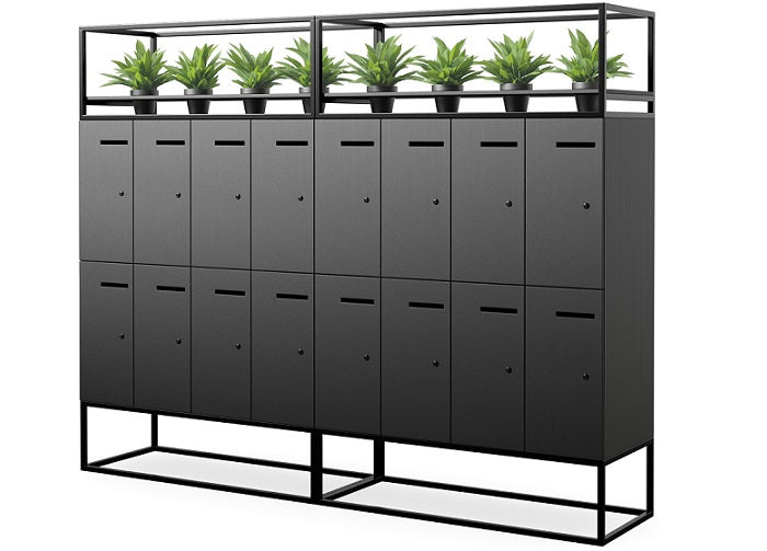 welded garden lockers