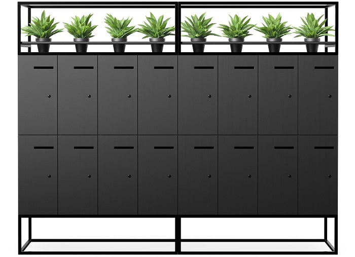 2 tier lockers