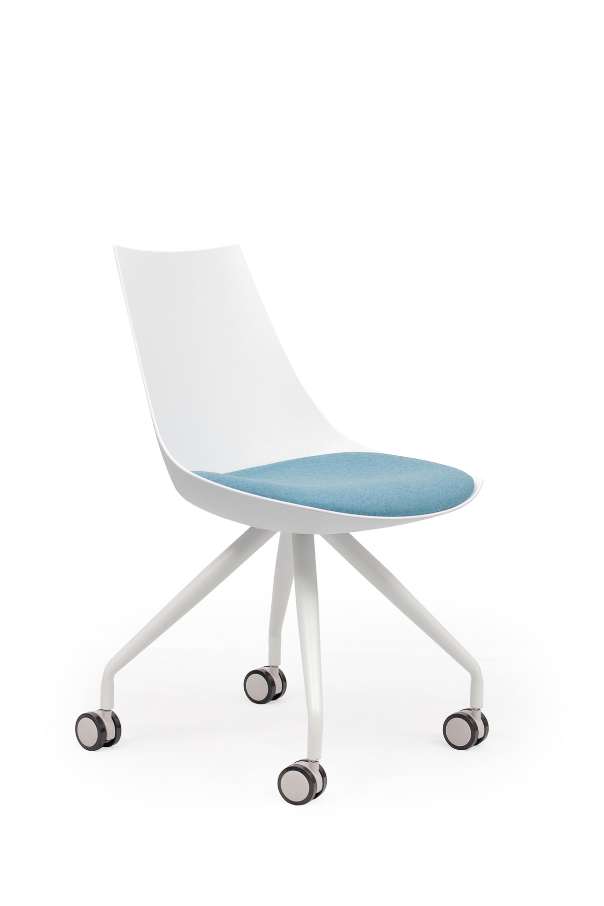 Luna Chair with Castor Base