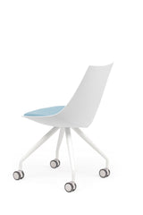 Luna Chair with Castor Base