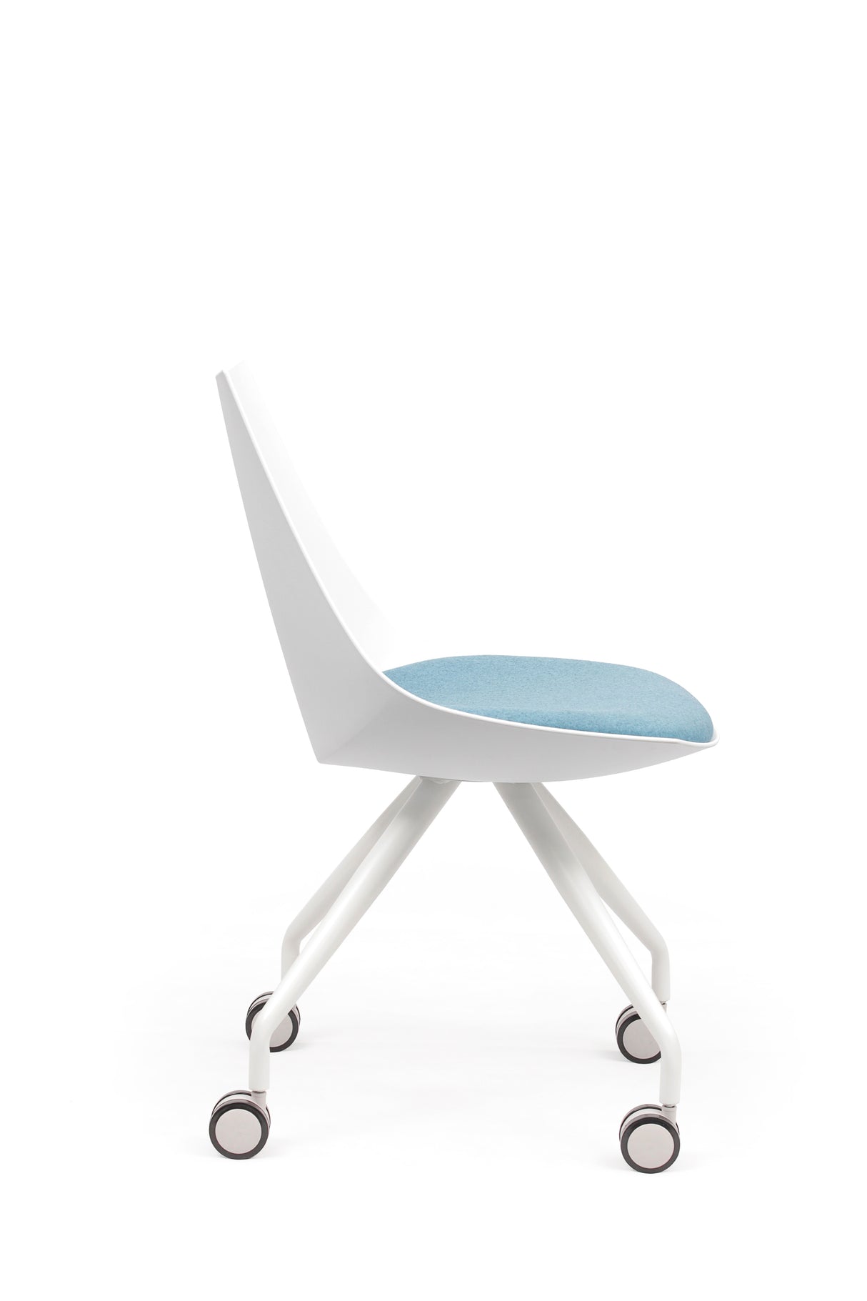 Luna Chair with Castor Base