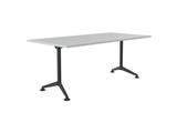 black frame meeting table