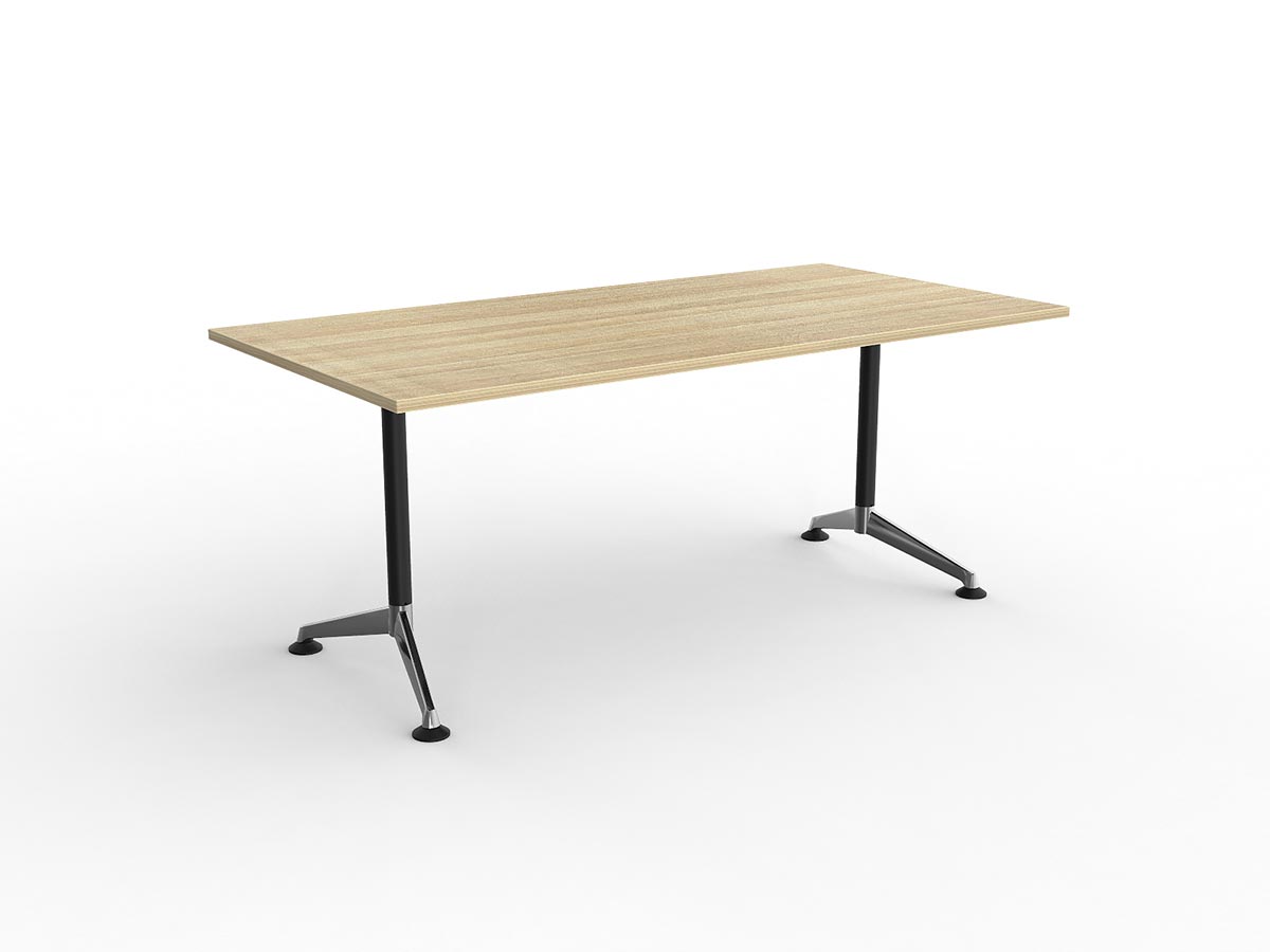 Modulus Single Span Fixed Foot Meeting Table