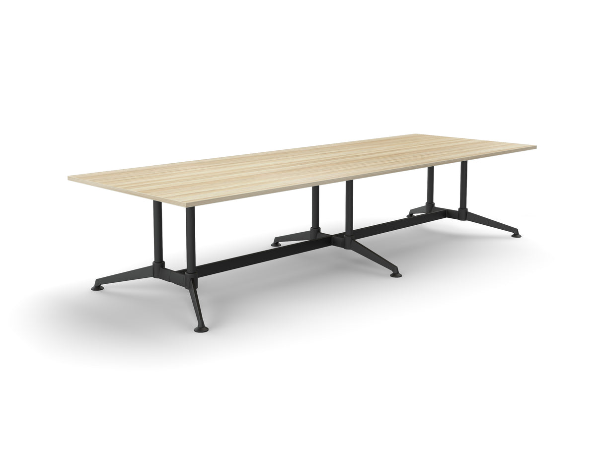 Modulus All Black Boardroom Table