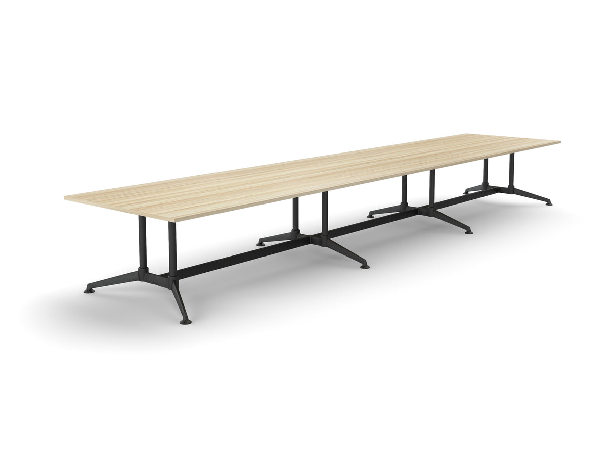 Modulus All Black Boardroom Table