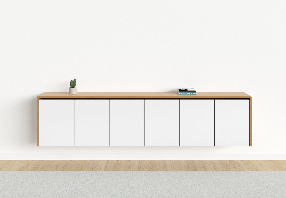 floating credenza