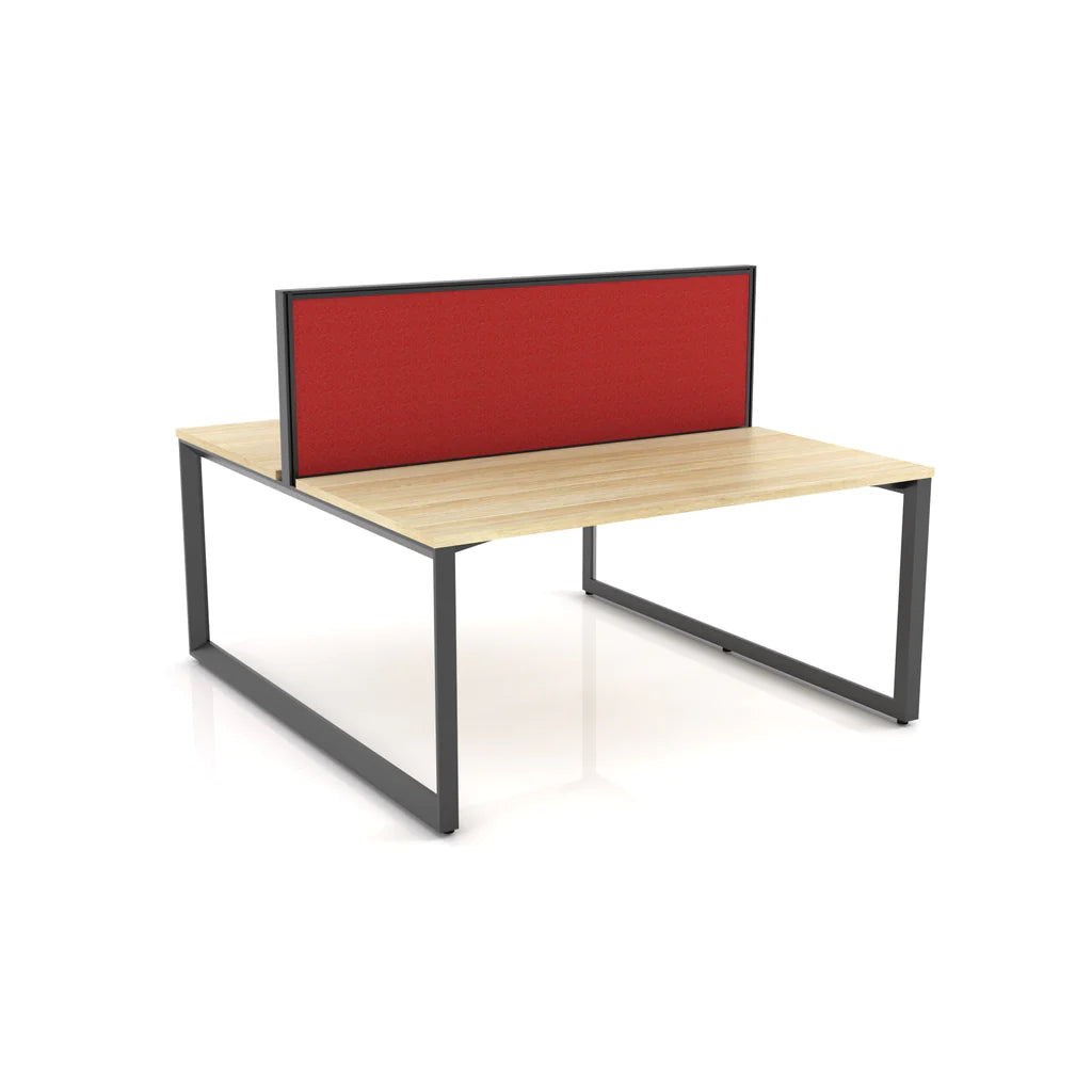 Anvil 2 Users Double Sided Workspaces with Studio50 Desk Mounted Screen